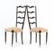 Mid-Century Modern High Back Side Chairs Attributed to Paolo Buffa, Set of 2, Image 8