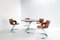 Scimitar Dining Set by Boris Tabacoff for Mobilier Modular Moderne, 1970s, Set of 5, Image 7