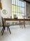 Large Vintage Beech & Pine Farmhouse Dining Table, Image 4