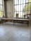 Large Vintage Beech & Pine Farmhouse Dining Table 38