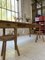 Large Vintage Beech & Pine Farmhouse Dining Table 17