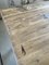 Large Vintage Beech & Pine Farmhouse Dining Table 46