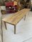 Large Vintage Beech & Pine Farmhouse Dining Table 36
