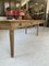 Large Vintage Beech & Pine Farmhouse Dining Table 61