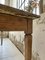 Large Vintage Beech & Pine Farmhouse Dining Table 73