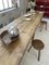 Large Vintage Beech & Pine Farmhouse Dining Table, Image 13