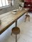 Large Vintage Beech & Pine Farmhouse Dining Table 24