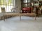 Large Vintage Beech & Pine Farmhouse Dining Table 33