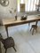Large Vintage Beech & Pine Farmhouse Dining Table, Image 11