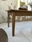 Tavolo da fattoria vintage in legno di quercia massiccio, Immagine 42