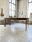 Vintage Solid Oak Farmhouse Table 22