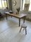 Vintage Solid Oak Farmhouse Table, Image 9