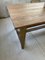 Tavolo da fattoria grande vintage in legno di castagno e pino, Immagine 68