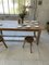 Großer Vintage Bauerntisch aus Kastanienholz & Pinienholz 17
