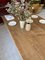 Tavolo da fattoria grande vintage in legno di castagno e pino, Immagine 60