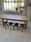 Large Vintage Chestnut & Pine Farmhouse Table 18