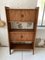 Vintage Tropical Style Bamboo Bookcase / Storage Unit 18