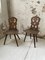 Brutalist Alsatian Mountain Chairs, 1800s, Set of 2 1