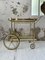 Vintage Brass & Bamboo Serving Trolley from Maison Baguès, Image 14