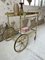 Chariot de Service Vintage en Laiton & Bambou de Maison Baguès 35