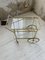 Vintage Brass & Bamboo Serving Trolley from Maison Baguès 26