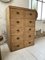 Vintage Industrial Chest of Drawers with Shell Handles 27