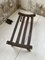 Vintage Brutalist Luggage Rack or Bench 18