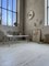 Tavolino da caffè in marmo bianco e placcato in cromo di Knoll Inc. / Knoll International, Immagine 12