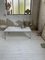 Tavolino da caffè in marmo bianco e placcato in cromo di Knoll Inc. / Knoll International, Immagine 6