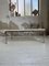 Tavolino da caffè in marmo bianco e placcato in cromo di Knoll Inc. / Knoll International, Immagine 1