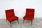 Mid-Century Red Chairs from Fratelli Reguitti, Set of 2 4