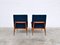 Blaue Karierte Stühle von Fratelli Reguitti, 2er Set 5