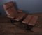 Model DS 2030 Lounge Chair & Footstool from De Sede, 1980s, Set of 2 5