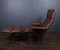 Model DS 2030 Lounge Chair & Footstool from De Sede, 1980s, Set of 2 12
