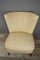 Wood & Leatherette Cocktail Armchair, 1950s 4