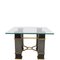 Tavolino da caffè in marmo e vetro, Italia, Immagine 1