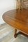 Tavolo da pranzo vintage in legno intarsiato, Immagine 15