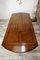 Mesa de comedor vintage de madera con incrustaciones, Imagen 9