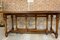 Vintage Inlaid Wood Dining Table 4