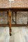 Vintage Inlaid Wood Dining Table, Image 6