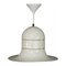 White Lacquered Metal Ceiling Lamp from Boulanger S.A., 1960s 1