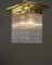 Rectangular Ceiling Lamp with Glass Sticks, 1920s 2