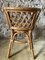 Wicker Table and Chairs, 1970s, Set of 3, Image 10