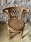 Wicker Table and Chairs, 1970s, Set of 3, Image 12