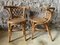 Wicker Table and Chairs, 1970s, Set of 3 4