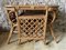 Wicker Table and Chairs, 1970s, Set of 3, Image 5