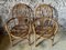 Rattan Armchairs, 1980s, Set of 4 2