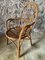 Rattan Armchairs, 1980s, Set of 4 4