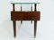 Italian Mahogany Night Stands, Set of 2 3