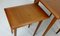 Tables Gigognes en Teck, Danemark, 1960s, Set de 4 6